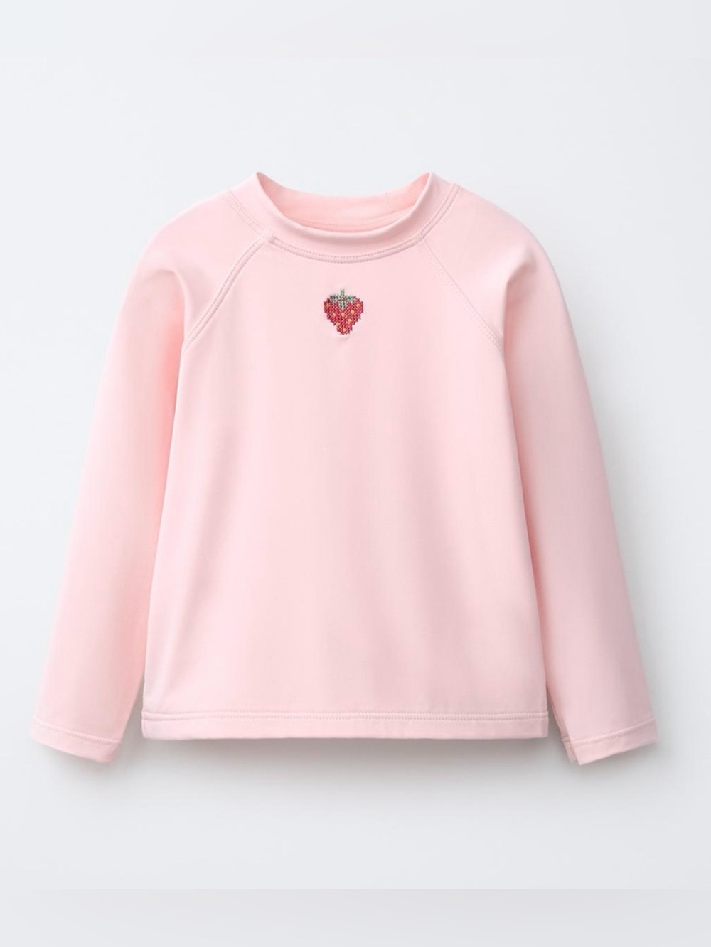 ZARA STRAWBERRY EMBROIDERED SUN
PROTECTION RASH GUARD NWT
Size: 5T * Color: PINK